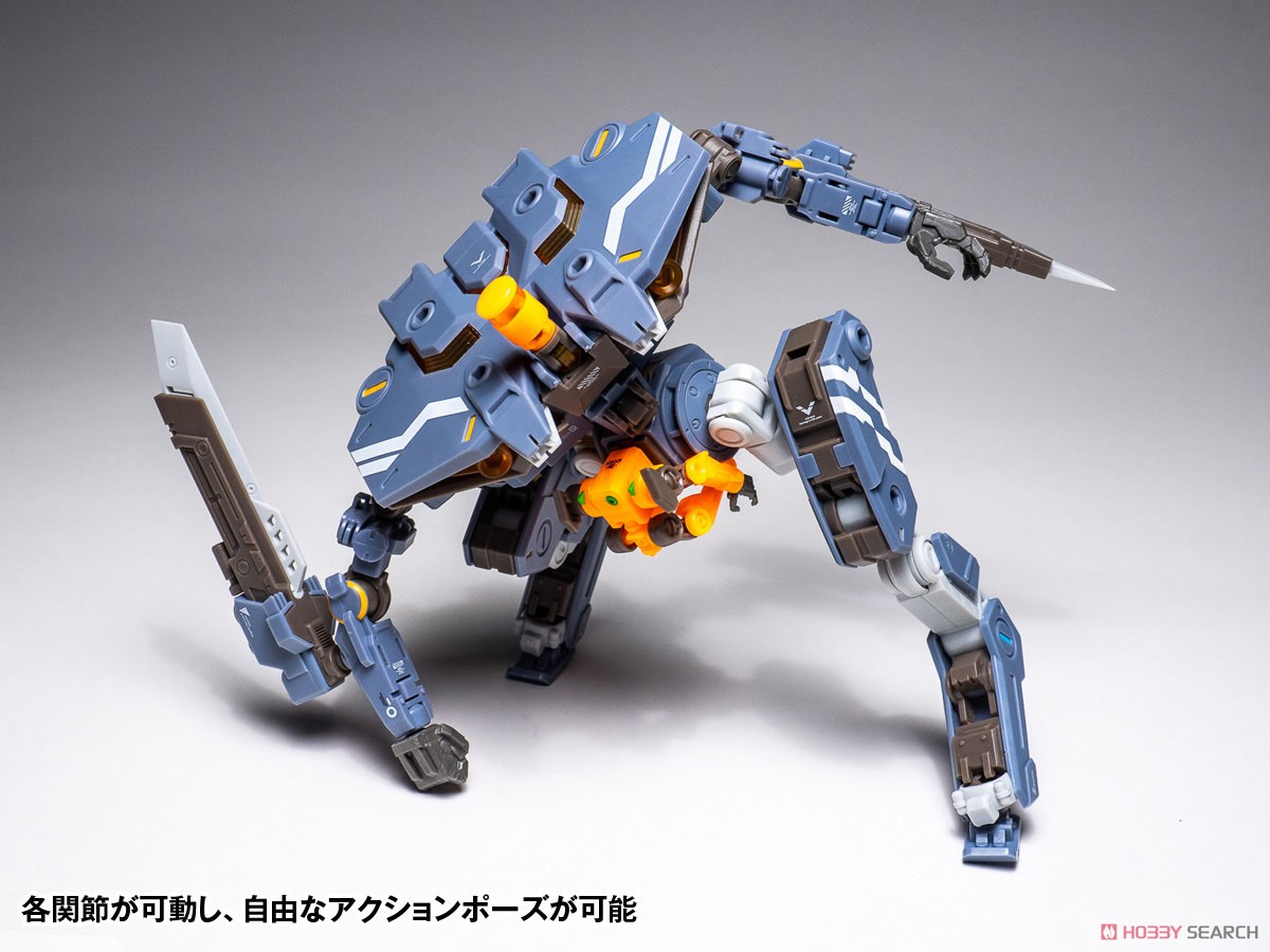 RB-05 CARBE `棘蟹` (ユニバーサルカラーVer) (完成品) 商品画像6