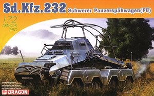 WW.II ドイツ軍 Sd.Kfz.232 8輪装甲無線車 (プラモデル)