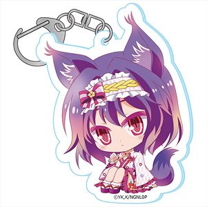 No Game No Life Zero Wa-Lolita Ver. Puchichoko Acrylic Key Ring [Izuna] (Anime Toy)
