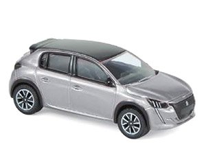 Peugeot 208 2019 Artense Gray (Diecast Car)