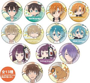 A Destructive God Sits Next to Me Trading Can Badge (Set of 13) (Anime Toy)
