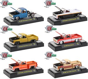 Auto-Trucks Release 58 `Square Body Trucks` (Set of 6) (Diecast Car)