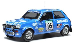 ルノー 5 アルピーヌ 1978年Rally Bandama #5 G.Frequelin/J.Delaval (ミニカー)