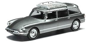 Citroen ID19 Break 1960 Metallic Gray (Diecast Car)