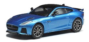 ジャガー Fタイプ SVR 2016 ブルー (ミニカー)