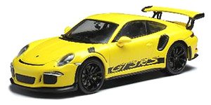 Porsche 911 (991) GT3 RS 2017 Yellow (Diecast Car)