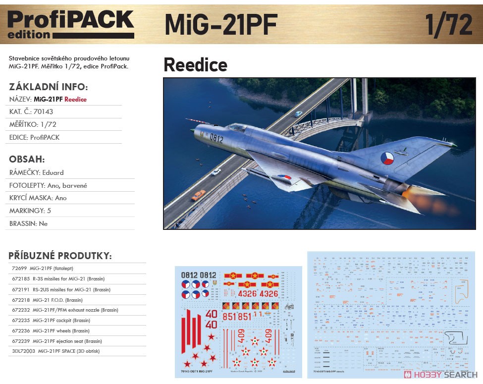 MiG-21PF プロフィパック (プラモデル) その他の画像1