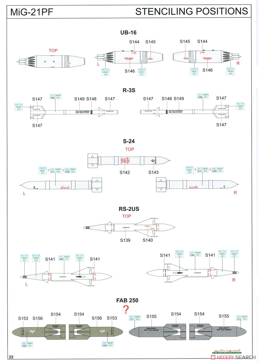 MiG-21PF プロフィパック (プラモデル) 塗装13