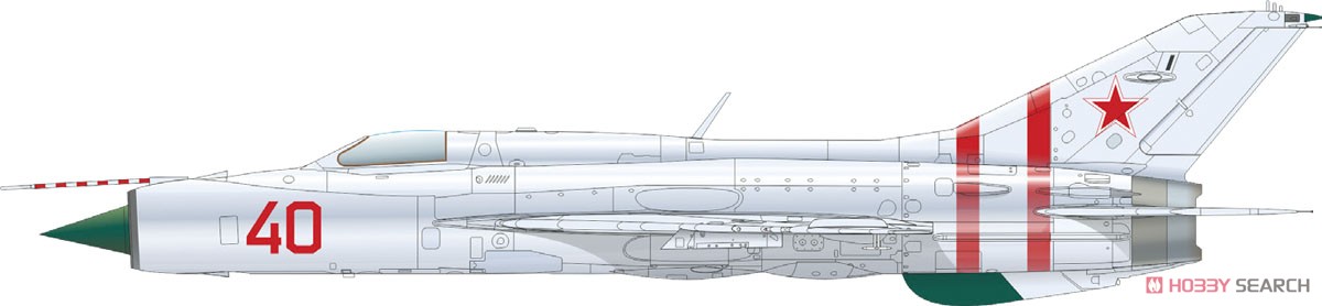 MiG-21PF プロフィパック (プラモデル) 塗装3