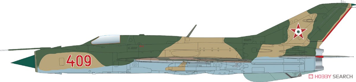 MiG-21PF プロフィパック (プラモデル) 塗装4