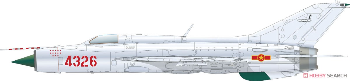 MiG-21PF プロフィパック (プラモデル) 塗装5