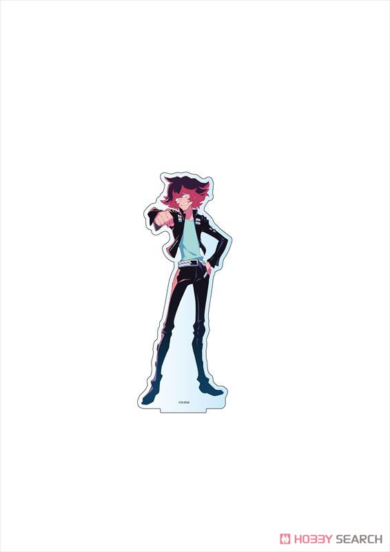 Promare Big Acrylic Stand Gueira Especially Illustrated Ver. (Anime Toy) Item picture1