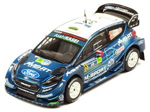 フォード フィエスタ WRC 2019年ラリー・メキシコ #33 E.EVANS -S.MART (ミニカー)