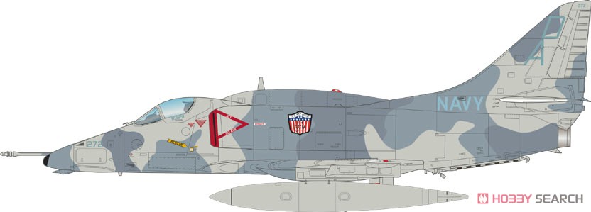 A-4E (プラモデル) 塗装2