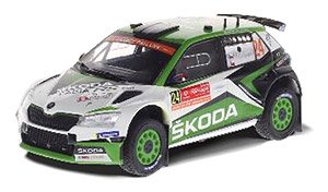 Skoda Fabia R5 Evo 2019 Rally of Portugal #24 J.Kopecky/P.Dresler (Diecast Car)