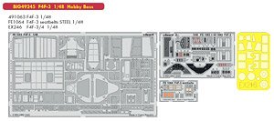 F4F-3 Big Ed Parts Set (for Hobby Boss) (Plastic model)