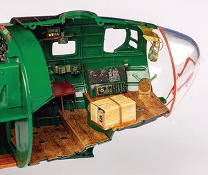 B-17G 木製床&弾薬箱 エッチングパーツ (HKモデル用) (プラモデル)