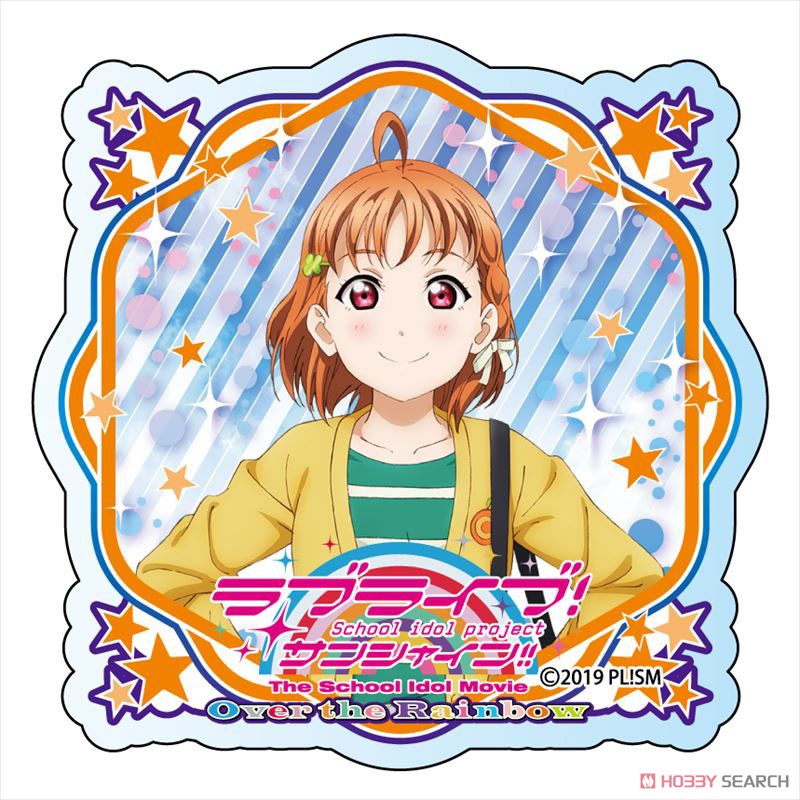 Love Live! Sunshine!! The School Idol Movie Over the Rainbow Acrylic Badge Casual Wear Ver.2 (Set of 9) (Anime Toy) Item picture1