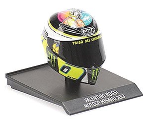 AGV Helmet - Valentino Rossi - MotoGP Misano 2013 (Diecast Car)