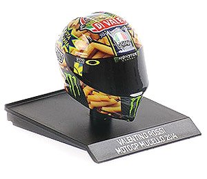 AGV Helmet - Valentino Rossi - MotoGP Mugello 2014 (Diecast Car)