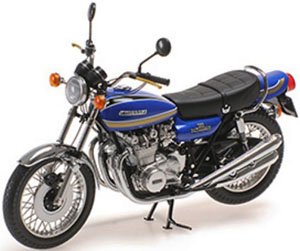 カワサキ 900 Z1 スーパー 4 - 1972 - ペトロールブルー (ミニカー)