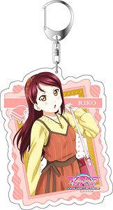 Love Live! Sunshine!! The School Idol Movie Over the Rainbow Big Key Ring Riko Sakurauchi Casual Wear Ver.2 (Anime Toy)