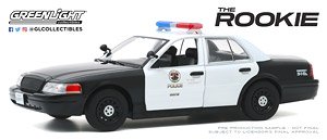 The Rookie (2018-Current TV Series) - 2008 Ford Crown Victoria Police Interceptor - Los Angeles Police Department (LAPD) (Diecast Car)
