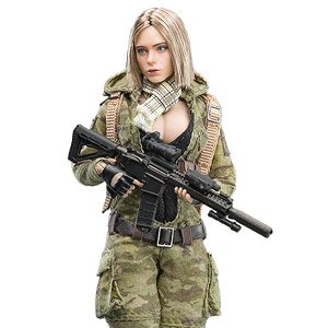 MC Camouflage Woman Soldier Villa (Fashion Doll)