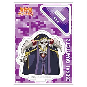 Isekai Quartetto 2 Acrylic Stand Minimini Ainz (Anime Toy)