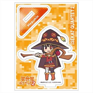Isekai Quartetto 2 Acrylic Stand Minimini Megumin (Anime Toy)