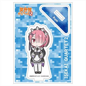 Isekai Quartetto 2 Acrylic Stand Minimini Ram (Anime Toy)