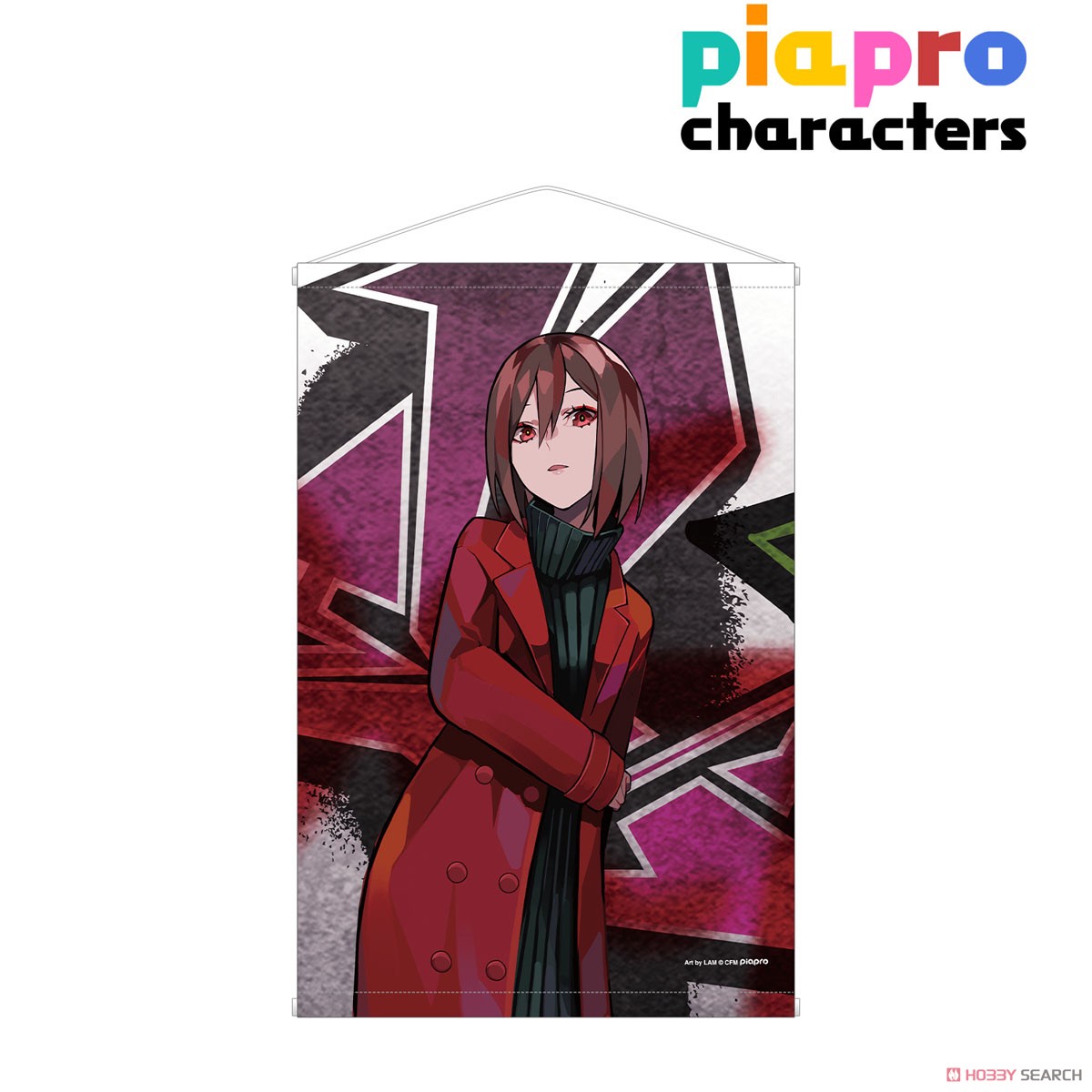 Piapro Characters Meiko Street Style Art by Lam Tapestry (Anime Toy) Item picture1