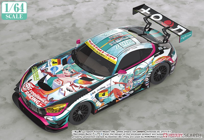 グッドスマイル 初音ミク AMG 2016 SUPER GT ver. (ミニカー) その他の画像1