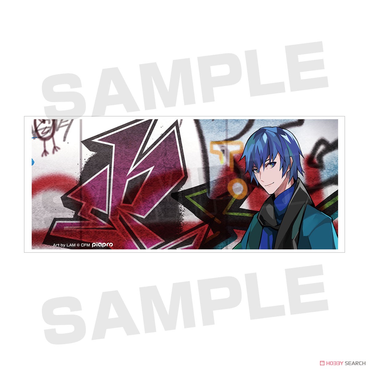 Piapro Characters Kaito Street Style Art by Lam Mug Cup (Anime Toy) Item picture3