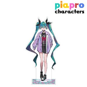 Piapro Characters Hatsune Miku Street Style Art by Lam Big Acrylic Stand (Anime Toy)