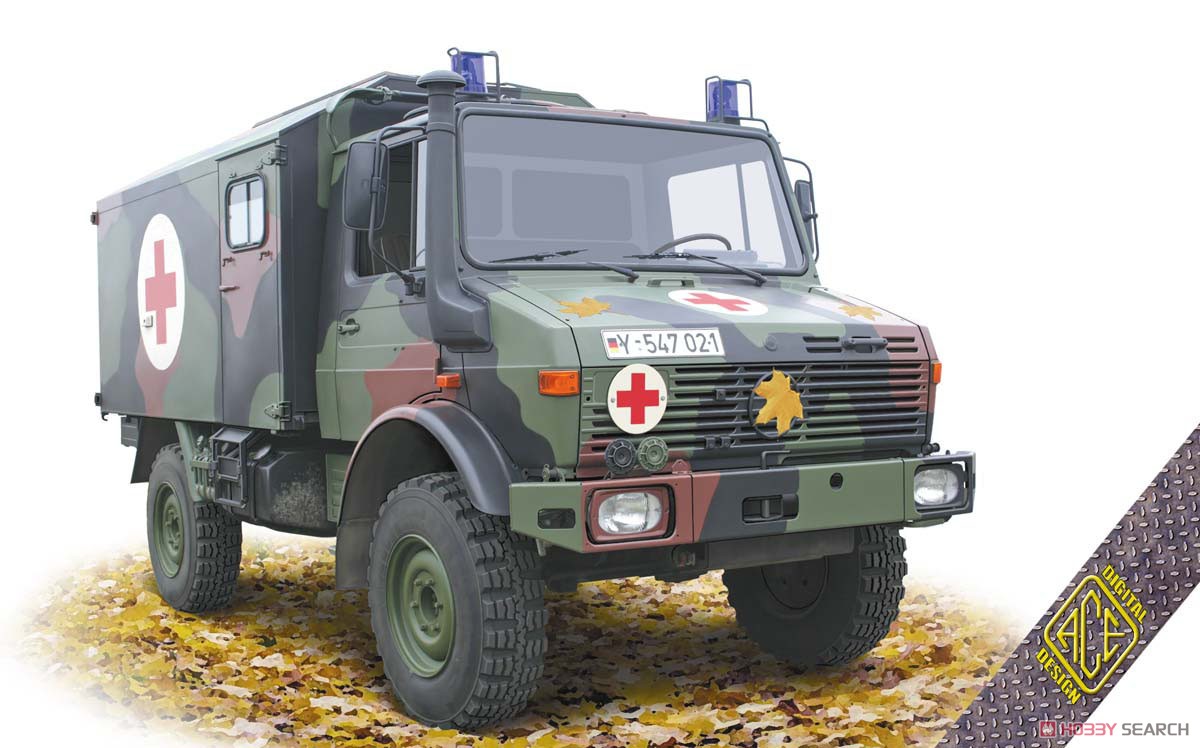 ウニモグ U1300L 4x4救急車両 (プラモデル) その他の画像1