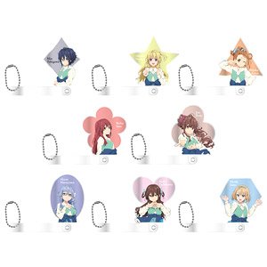 22/7 Trading Props Key Ring (Set of 8) (Anime Toy)