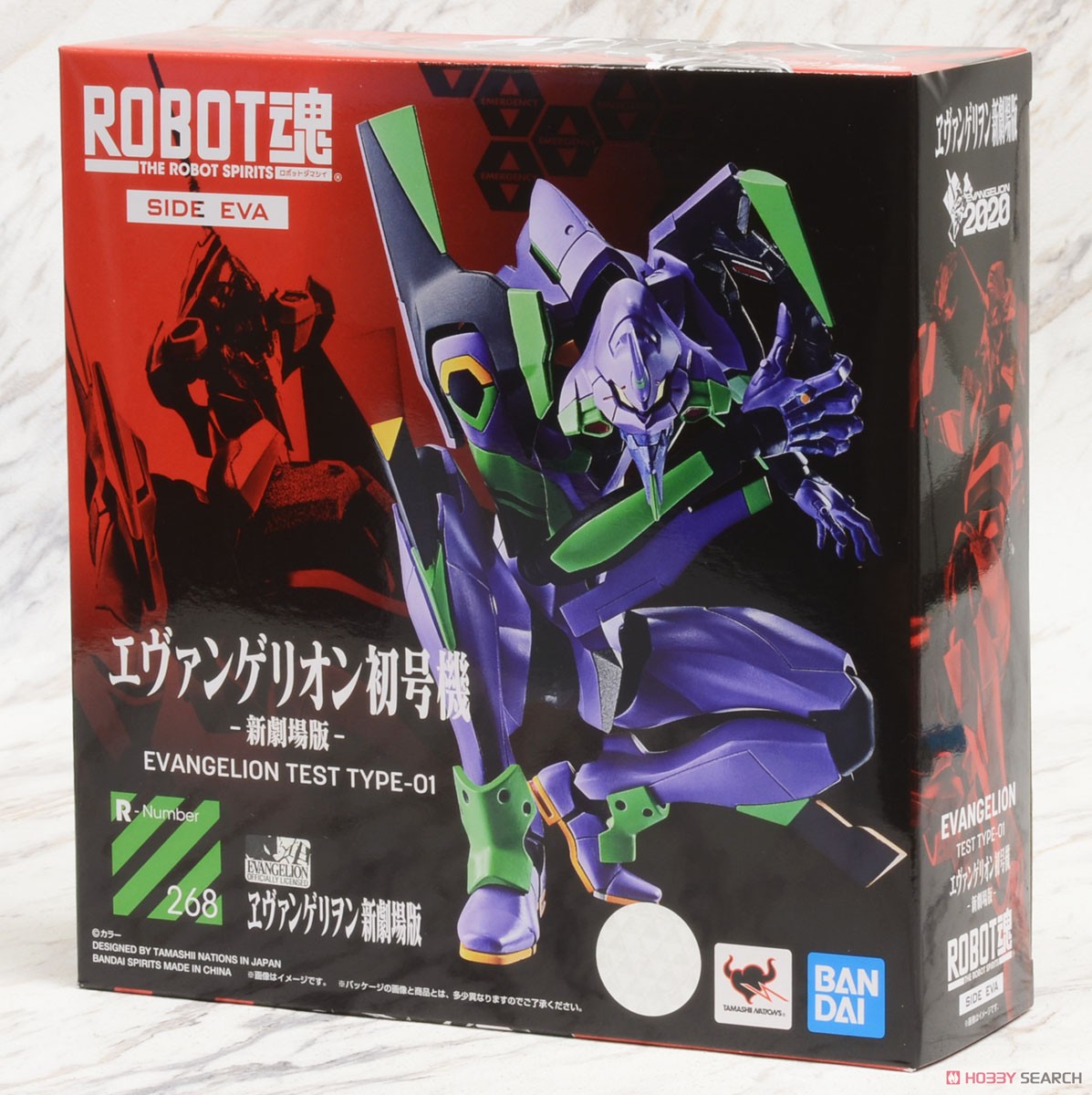 ROBOT魂 ＜ SIDE EVA ＞ エヴァンゲリオン初号機-新劇場版- (完成品) パッケージ1