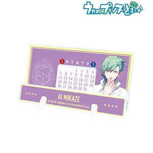 Uta no Prince-sama Ai Mikaze Desktop Acrylic Perpetual Calendar (Anime Toy)