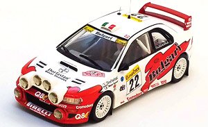 スバル WRC 1999年モンテカルロ #22 Andrea Dallavilla / Danilo Fappani (ミニカー)