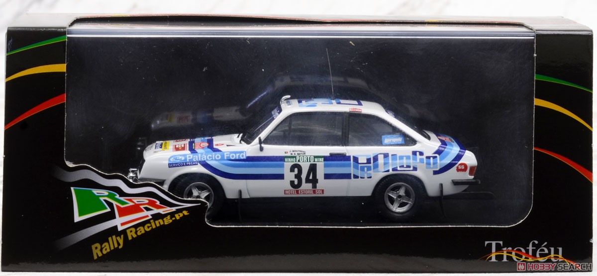 Ford Escort Mk2 RS2000 1980 Rally Portugal #34 Joaquim Moutinho / Miguel Sottomayor (Diecast Car) Package1