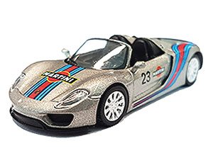 ポルシェ 918 スパイダー シルバー Martini (ミニカー)