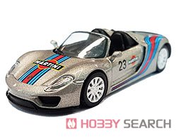 Porsche 918 Spider Silver Martini (Diecast Car) Item picture1
