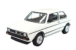 フォルクスワーゲン ゴルフ GTI (Mk1) ホワイト (ミニカー)