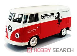 Volkswagen T1 Red Ferrari Automobiles (Diecast Car) Item picture1