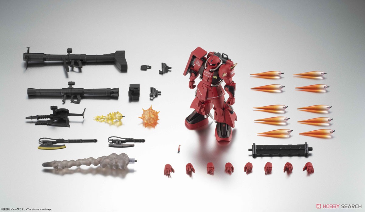 Robot Spirits < Side MS > MS-06R-2 Johnny Ridden`s Zaku II Ver. A.N.I.M.E. (Completed) Item picture11