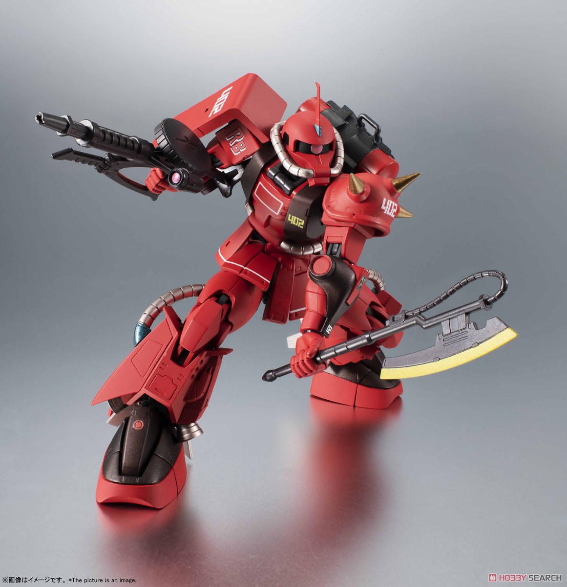 ROBOT魂 ＜ SIDE MS ＞ MS-06R-2 ジョニー・ライデン専用高機動型ザクII ver. A.N.I.M.E. (完成品) 商品画像9