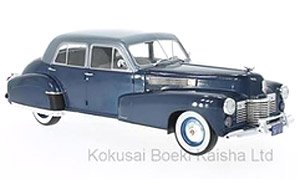 キャデラック フリートウッド series 60 Special Sedan 1941 メタリックダークブルー/メタリックライトブルー (ミニカー)