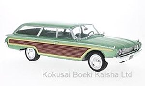 フォード カントリー スクワイア 1960 メタリックグリーン/ウッド (ミニカー)