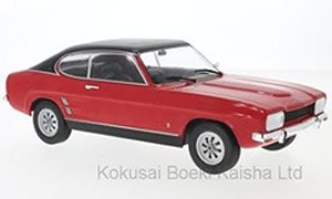 Ford Capri MKI 1600 GT 1973 Red / Black (Diecast Car)